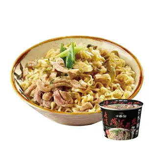 【小廚師慢食麵】涪陵榨菜肉絲麵 (194g*6桶/箱)泡麵 即食 宵夜必備 調理包 料理包