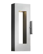 Hinkley Lighting 1640-LL Atlantis 2 Light 16" Tall Dark Sky - Silver