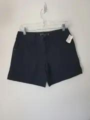 Sanctuary Globe Trotter Shorts Womens 26 Black 4 Pocket Cotton NEW $74