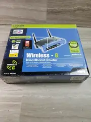 Linksys WRT54G 2.4 GHZ 4-Port Wireless G Broadband Router SEALED NEW