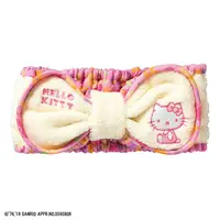 在飛比找樂天市場購物網優惠-真愛日本 凱蒂貓 kitty 花米 無撚系 蝴蝶結 電繡束髮