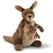 GUND - Jirra Kangaroo with Removable Joey - Kids Soft Toy Animals, 1 year+