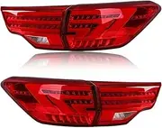 Car Styling Compatible With Toyota Highlander 2015 2016 2017 2018 Tail Lights LED TailLight Rear Lamp DRL+Brake+Park+Signal