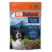 K9 Natural Freeze Dried Beef Feast Adult Dog Food