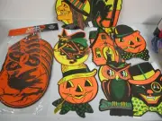 OLD TIME HALLOWEEN BEISTLE REPRODUCTION DIECUTS (8) ROOSTING CROWS GARLAND