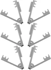 BESPORTBLE 6pcs Thorn Remover Leaf Stripper Burr Removing Plier Durable Garden Tool for Easy Thorn Leaf Removal Home Flower Shops