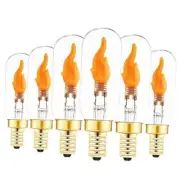Flickering Light Bulbs, E12 LED Flickering Candelabra Flame Effect Light