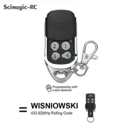 Wisniowski Remote Control 433mhz 4ch Rolling Code Gate Opener For Garage Door 433.92 Pilot Wisniowski Command Controller Newest Hy