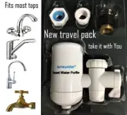 2 (TWO) Ceramic 2 Stage Water Purifier - Universal Tap Cleanable Water Filter
