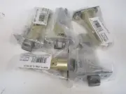 WEISER 820048-003 Lot of 5 Deadlatch PL 2WAL SL BP WS 26 28047 SCAL Plain Latch