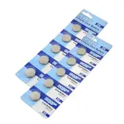 10x HQRP Pilas de Botón CR2450 3V para MILLER 217043 / 217-043 Reemplazo