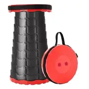 Taburete plegable ajustable, taburete plegable portátil para acampar y pescar