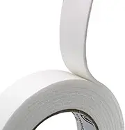 Foam Tape, Strong Double-Sided Tape,Multi-Purpose Tape 6 Rolls Sponge Double Sided Tapes Acrylic Foam Adhesive Tapes DIY Photo Fixed Stickers Super Strong White Mounting Tape Foam Self Adhesive Pad(1