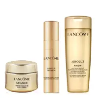 在飛比找環球Online優惠-LANCOME 蘭蔻 絕對完美黃金玫瑰輕奢華旅行組 修護乳霜