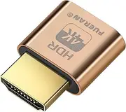 Dummy Plug Headless Ghost Display Emulator Premium Aluminium PC HDMI Compatible (Fit Headless-4K HDR)