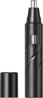 Professional USB Rechargeable Nostril Nasal Hair Vacuum Cleaning System, Lightweight Nose Hair Clippers for Women