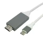 ASTROTEK 2m USB 3.1 Type C USB-C to HDMI Adapter Converter Cable Male to Male 2