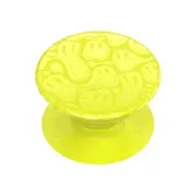 PopSockets PopGrip Universal Grip (Gen2) HolderNeon Jolt Yellow Smiley Melt