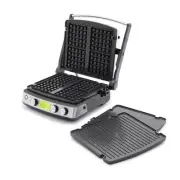 Elite 7-in-1 Multi-Function Contact Grill and Griddle in Graphite Grey