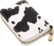 [Healeved] Cute Small Card Holder Wallet for Women Portable Credit Card Holder Purse with Zipper and Multi Slots Design for Easy Organization and Travel