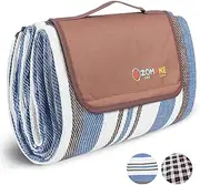 ZOMAKE Picnic Blanket Waterproof, Eextra Large Beach Mat Sand Free, Picnic Mat for Outdoor Camping（150x150)