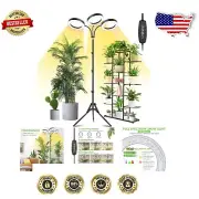 High-Performance LED Grow Light - 7.9" Tripod Design with Full Spectrum & Timer