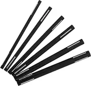 MERRYHAPY Nail Art Stick Set 6pcs Nail Therapy Wand Manicure Tool Metal Cuticle Pusher