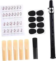 BESTonZON Mini Saxophone Boys and Girls Beginner Woodwind Instrument Portable Sax Abs Resin Safe to Use