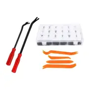 Automotive Fastener Assortment Rivet Clip Door Panel Trim Clips - 415pcs