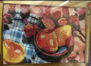 Printed needlepoint kits Tapestry Canvas 30x40 cm Rto Pears