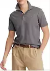 Polo Ralph Lauren Men's Classic Fit Mesh Polo Shirt Grey Cloud Heather Small