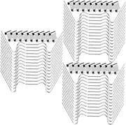 Cabilock 150 Sets Greenhouse Glass Clamps greenhouse glazing wire clips greenhouse repair accessories repair glazing clips greenhouse holding clamps Stainless steel suite glass plate