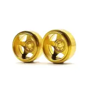 Staffs STAFFS272 5-Spoke Aluminum Deep Dish Wheels 15.8 x 8.5mm Gold 1:32 Part
