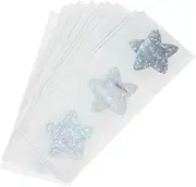 Star Glitter Band- 50pcs Self Patches First Aid Bandage Pvc Material Breathable Scar Tape