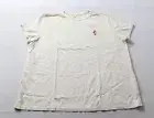 Patagonia Women's Water People Organic Ringer Tee BL1 Undyed Natural Size 2XL