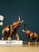泰國裝飾品東南亞木雕大象擺件泰式實木小象工藝品客廳電視柜擺設