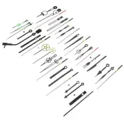 15 Sets Clock Motor Kit Wall Mechanisms Hands Replacement Parts Movement Repair