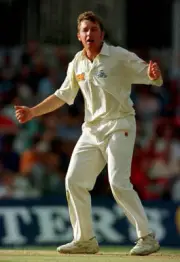 Robert Croft England Old Player Cricket Photo 6