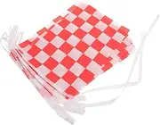 KICHOUSE Checkered Flag Race Car Decorative Flag for Birthday Party Outdoor Decorations