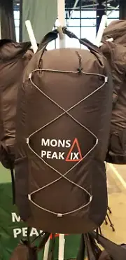 HIGH QUALITY MONS PEAK BACKPACK 20L CAMPING TRAVEL BROWN BAG FREE SHIPPING