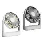 4000mAh Camping Fan 7 Inch Portable Desk Fan Tent Fan with Hanging Hook for Car
