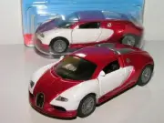 Siku Bugatti Veyron White / Red 2 Tone (New & Sealed) 1:55 (Item # 1305)