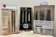 Brow Essentials Lot, Finishing Touch Flawless Brows, Pearlessence Face Razors
