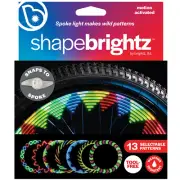 Motion-Activated LED Spoke Light, Pattern-Making, 1-Pack