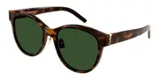 Saint Laurent SL M107/K Asian Fit 003 Men's Sunglasses Tortoiseshell Size 56