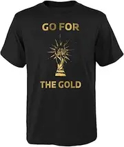 Outerstuff Unisex Kid's FIFA World Cup Go for The Gold Short Sleeve Tee