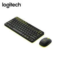 在飛比找誠品線上優惠-logitech羅技MK240 Nano無線鍵鼠組/ 黑黃