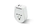 Jackson PTA878USBMC Slim Inbound Travel Adaptor with 1x USB-A & 1x USB-C (2.1A)