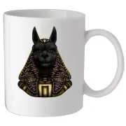 Anubis Ancient Egypt God Logo Dope Custom Made Ceramic Coffee Tea Mug Cup