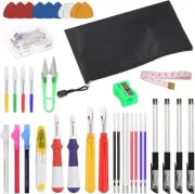 134Pcs Seam Ripper Set Include Sewing Thread Remover Tool, Tailors Chalks